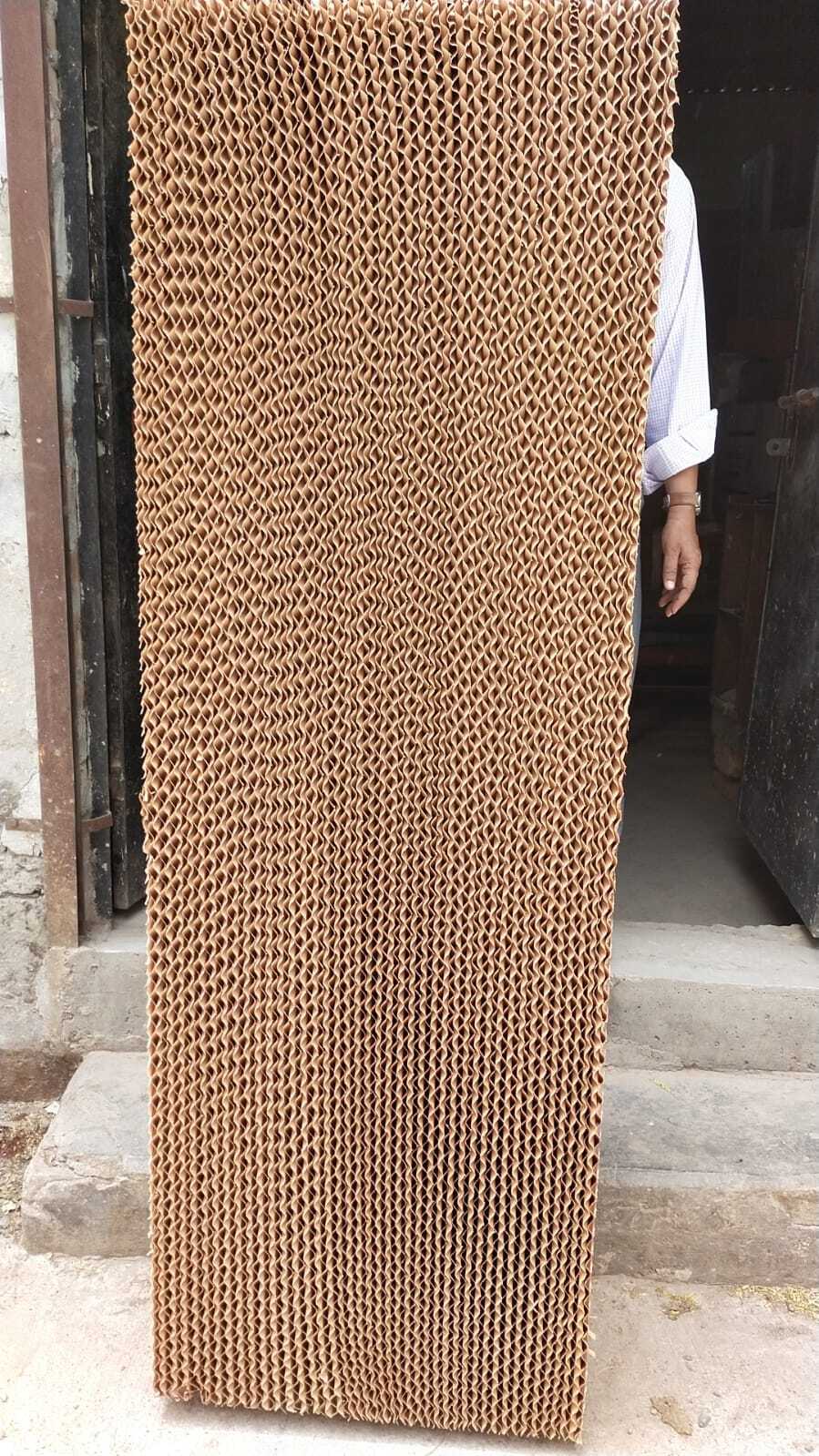 Brown And Green Brown Evaporative Cooling Pad Wholesalers In Nashik Maharashtra