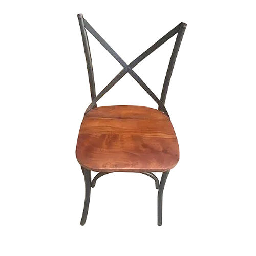 Handmade Iron Wooden Chair