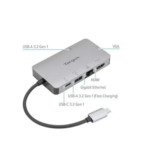 Silver Vga And Hdmi Docking Station