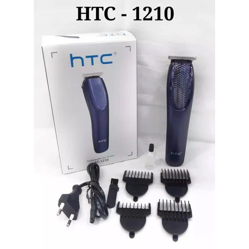 Black Htc 1210 Rechargeable Hair Trimmer