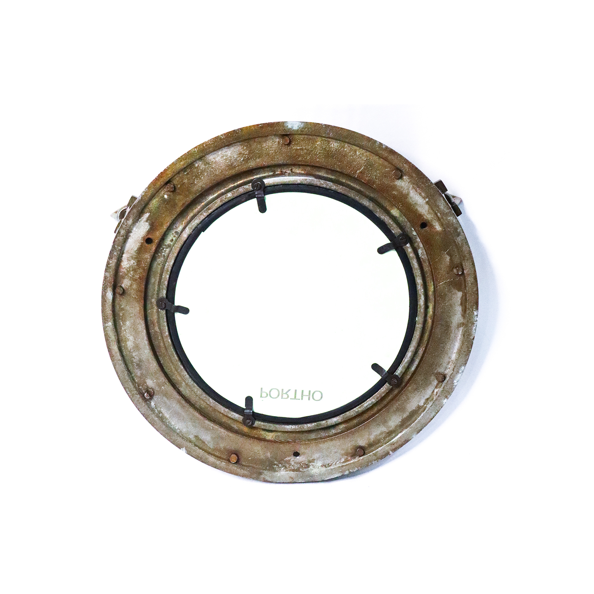Gold Antique Pothole Mirror Ship Windows Porthole Wall Home Decor Handmade Gift