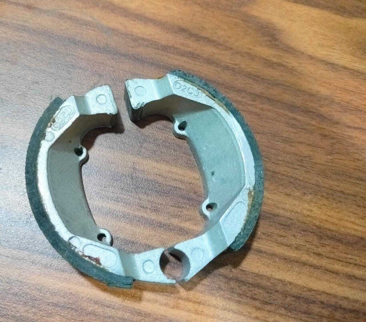 Tvs-xl-100 Heavy Duty Brake Shoe - Non-asbestos Material, 80 X 17 Size | Durable Brake Shoe Performance