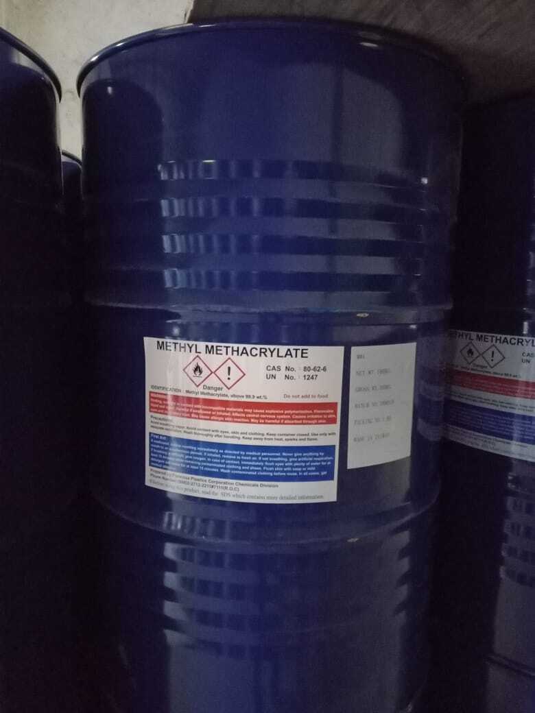 Methyl Methacrylate (Mma) - Application: Industrial