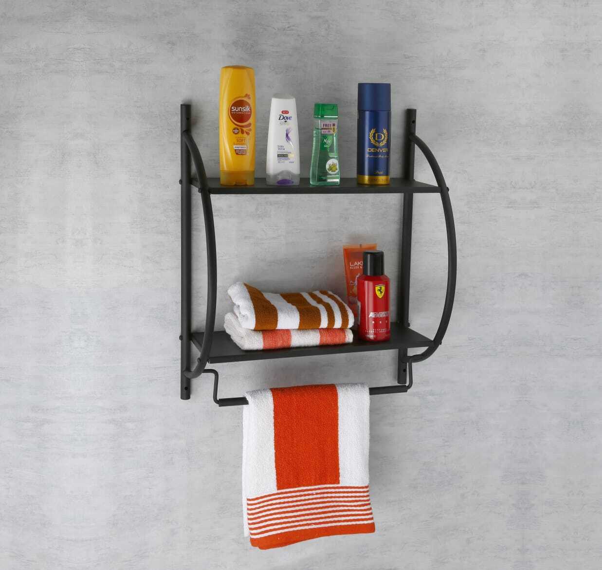 Shelf Accessories - Stainless Steel, Rectangular Shape | Glossy Silver Finish, Durable Quality And Elegant Design For Enhanced Display
