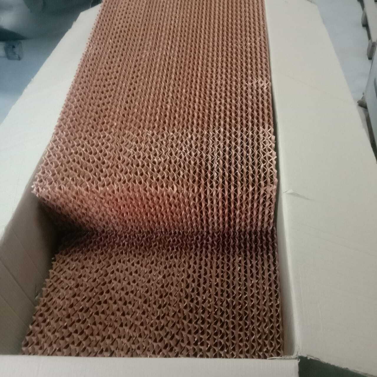 Brown And Green Brown Evaporative Cooling Pad Size 600mmx600mmx300mm