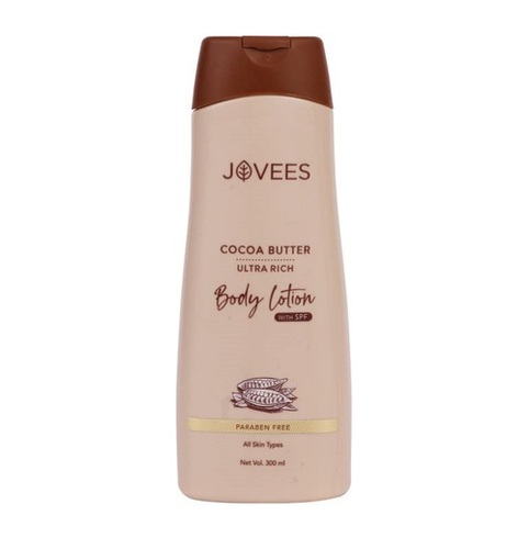 Cocoa Butter Hydrating Body Lotion - 300ml, Avocado & Wheat Germ Oil Blend, Moisturizing & Nourishing For Dry Skin