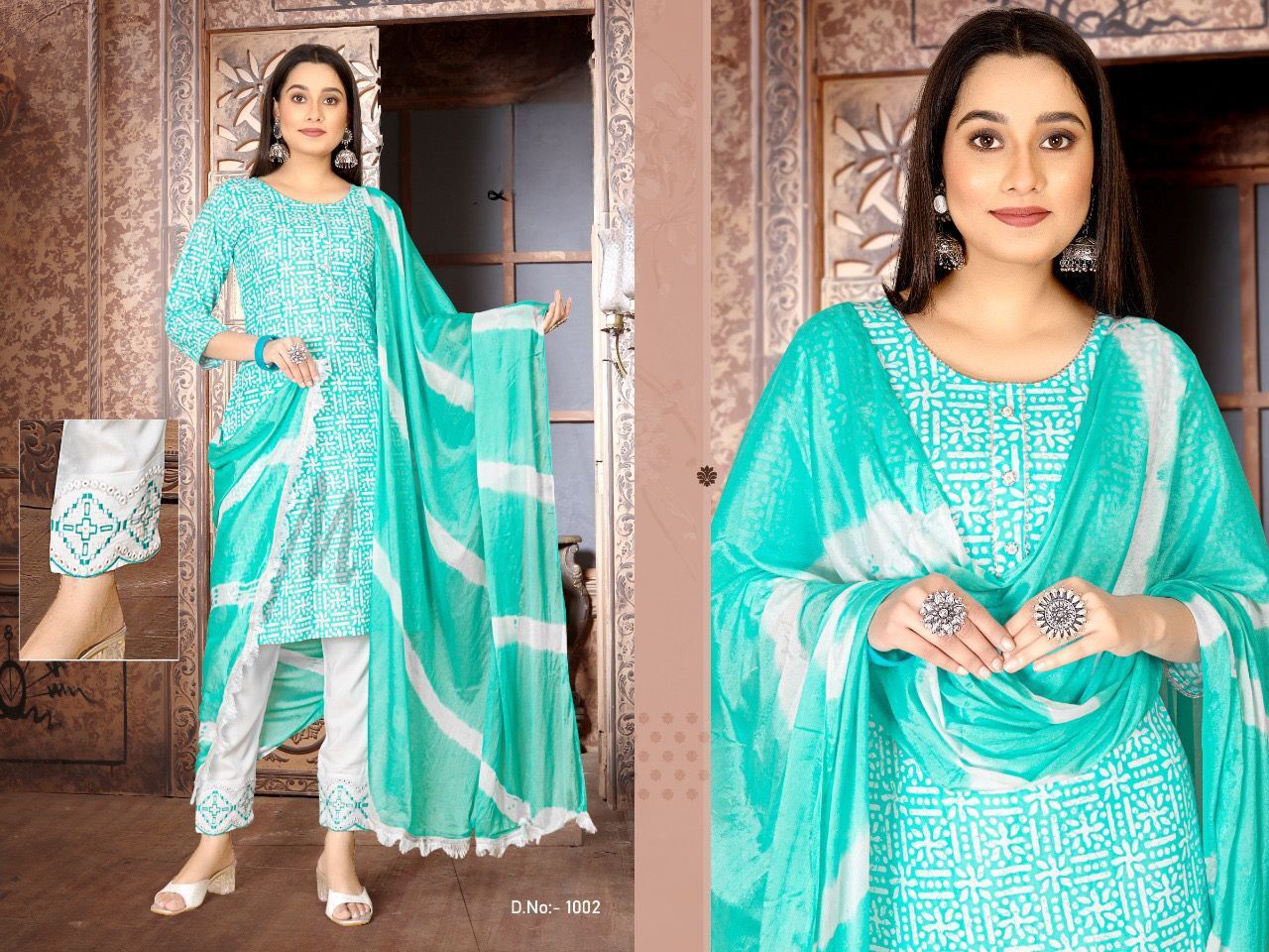 Women Designer Fancy Embroidery Kurtis...