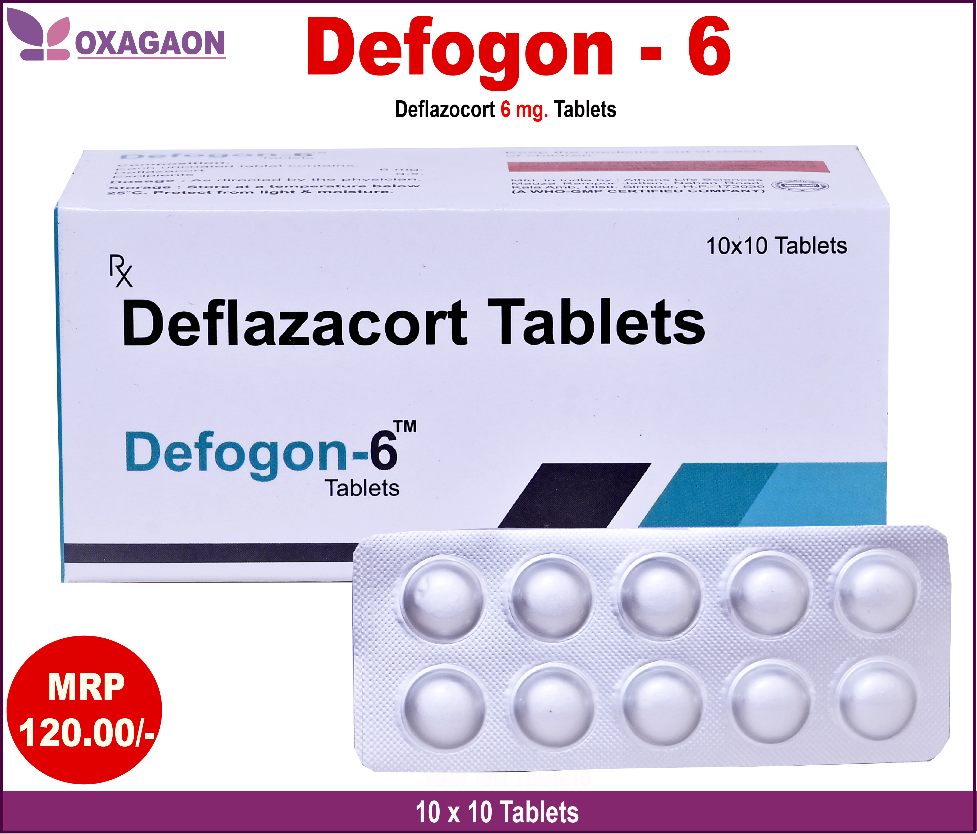 Deflazacort Tablets General Medicines