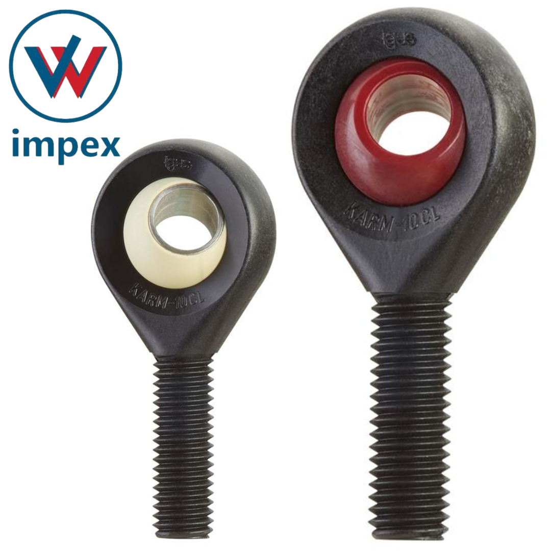 Black Plastic Rod End
