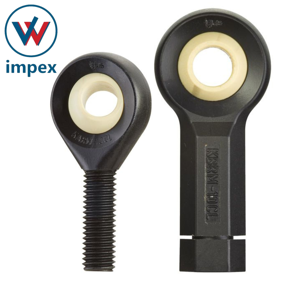 Black Plastic Rod End