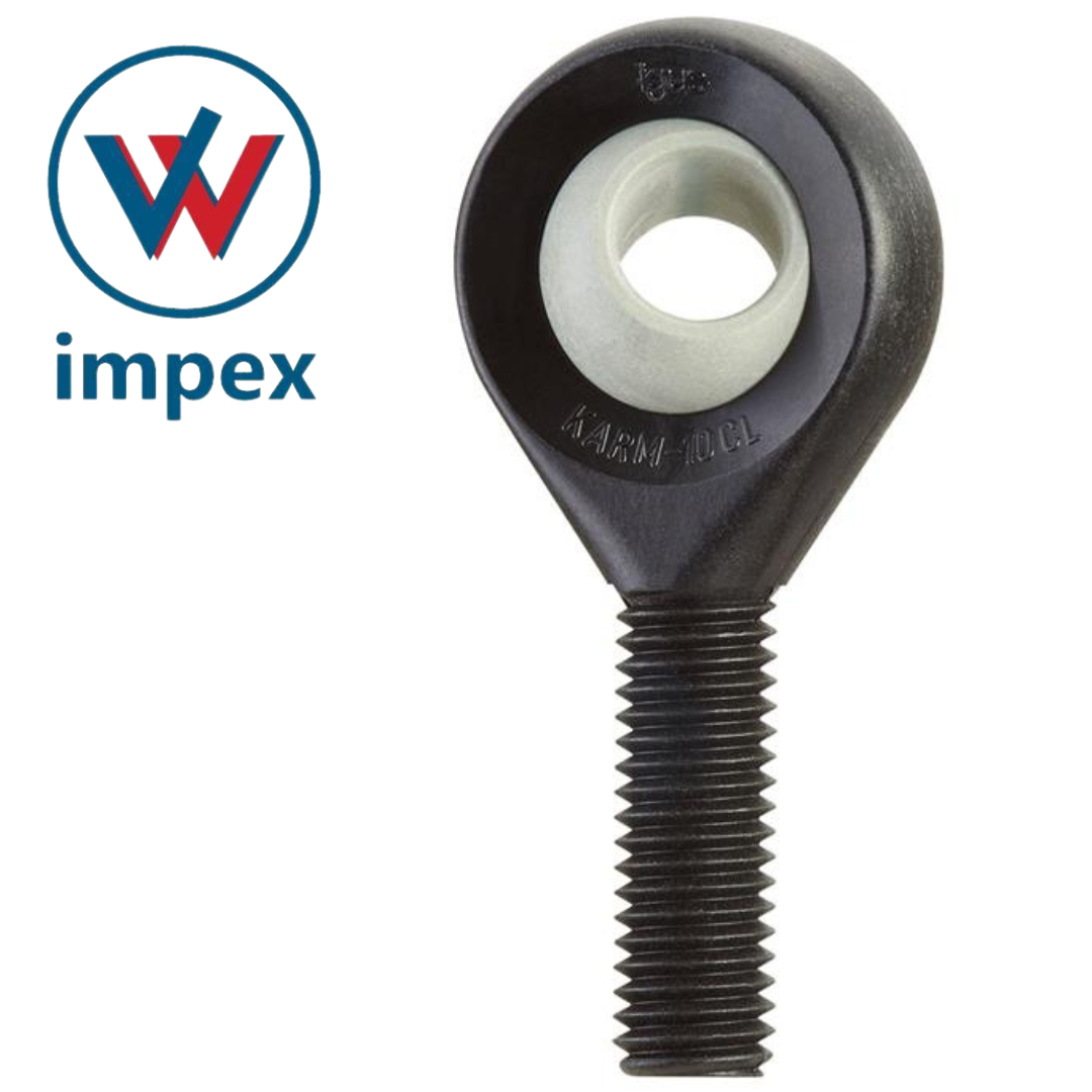 Black Plastic Rod End