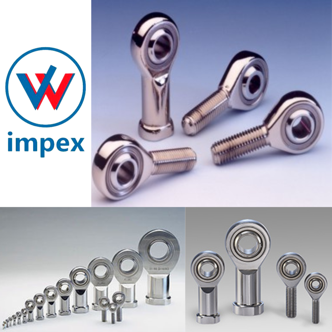 Silver Fluro Rod Ends Bearings