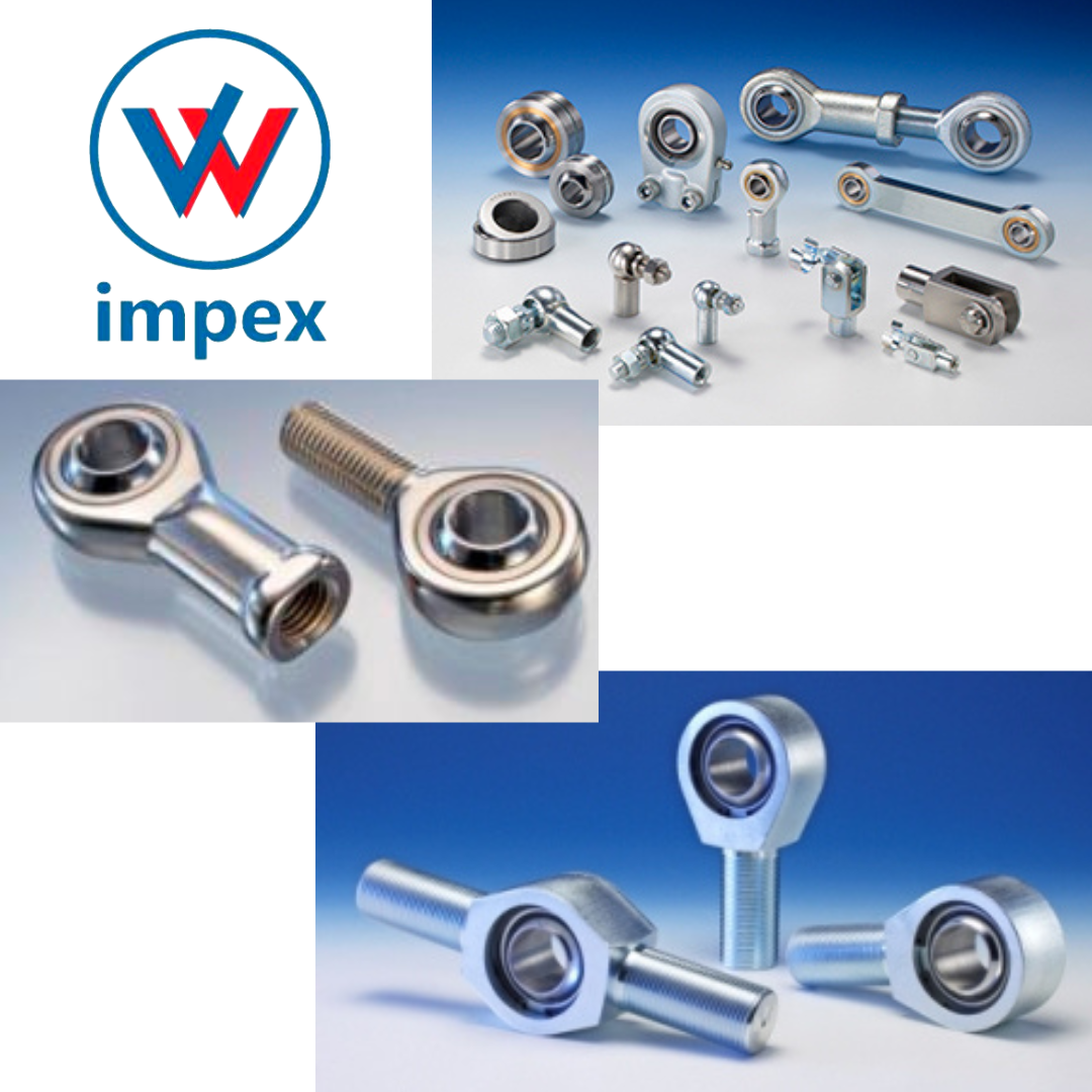 Silver Fluro Rod Ends Bearings