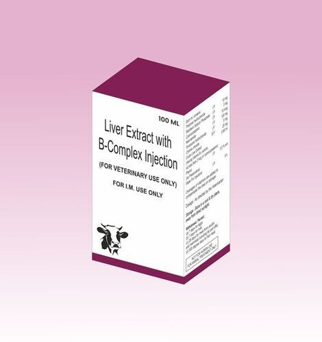 थर्ड पार्टी मैन्युफैक्चरिंग सामग्री में लिवर बी-कॉम्प्लेक्स पशु चिकित्सा इंजेक्शन: रसायन