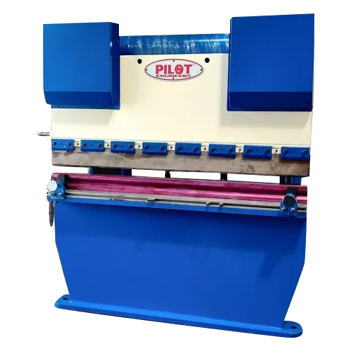 Blue Mild Steel Hydraulic Bending Machine