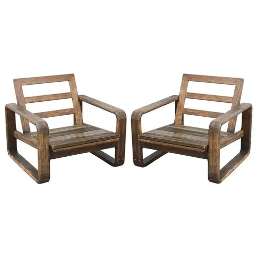 डिज़ाइनर वुडन रिलैक्स चेयर