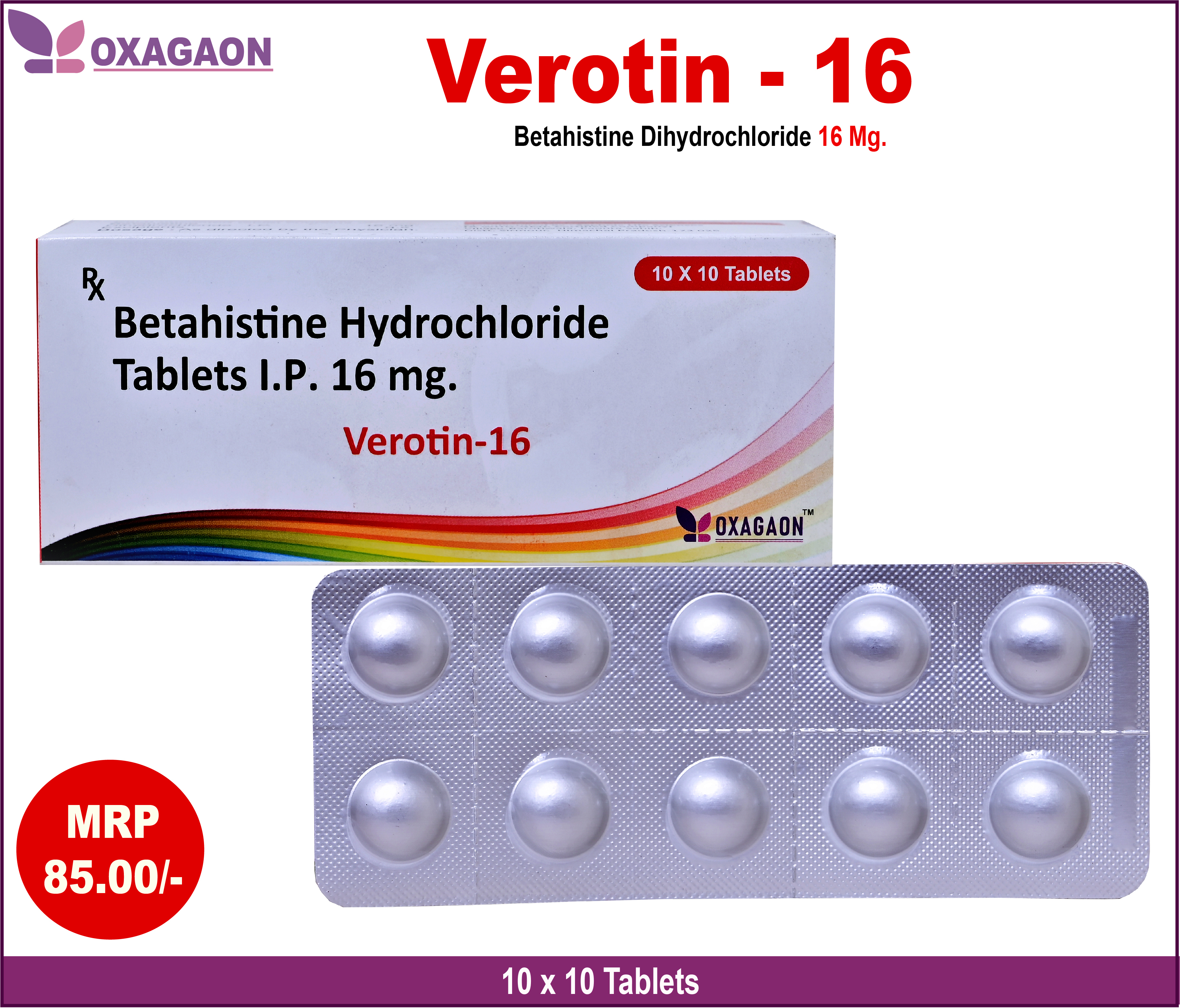 Verotin 16 General Medicines