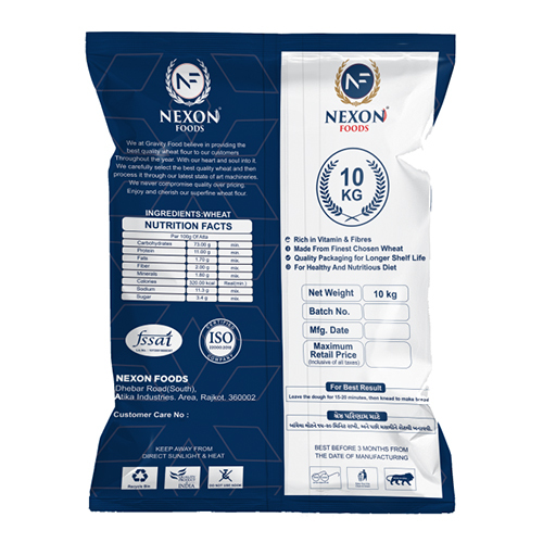 10kg Wheat Flour - Indian Chapati Flour, High In Protein | First Class Grade, Made From Fresh Wheat For Home And Commercial Use