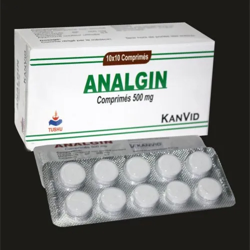 एनालगिन 500mg कॉम्प्रिमेस टैबलेट ड्राई प्लेस