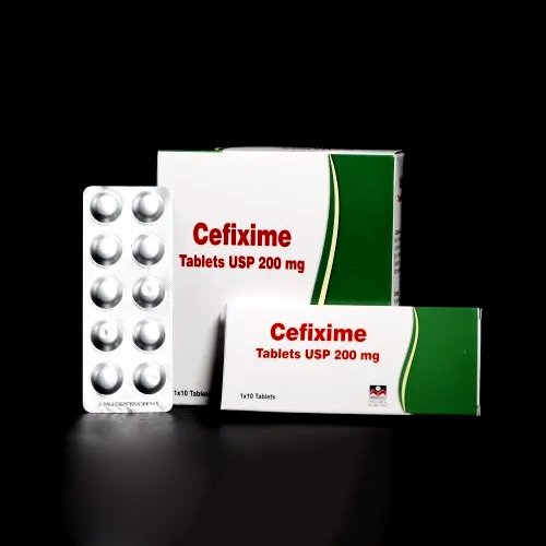 200mg सेफ़िक्साइम टैबलेट Usp सूखी और ठंडी जगह पर रखें