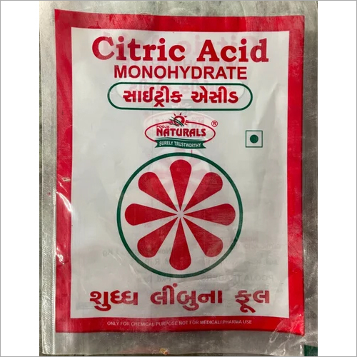 साइट्रिक एसिड मोनोहाइड्रेट शुद्धता: 99%