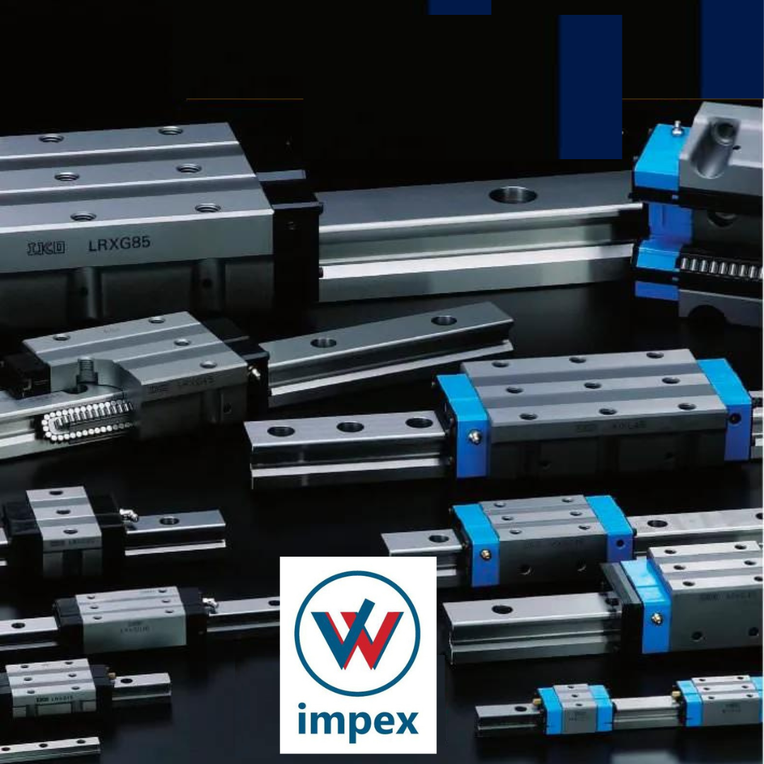 Iko Linear Guide Rolling Guide Series - Stainless Steel, Available Sizes 1-65 Mm | High Load Capacity, Industrial Use