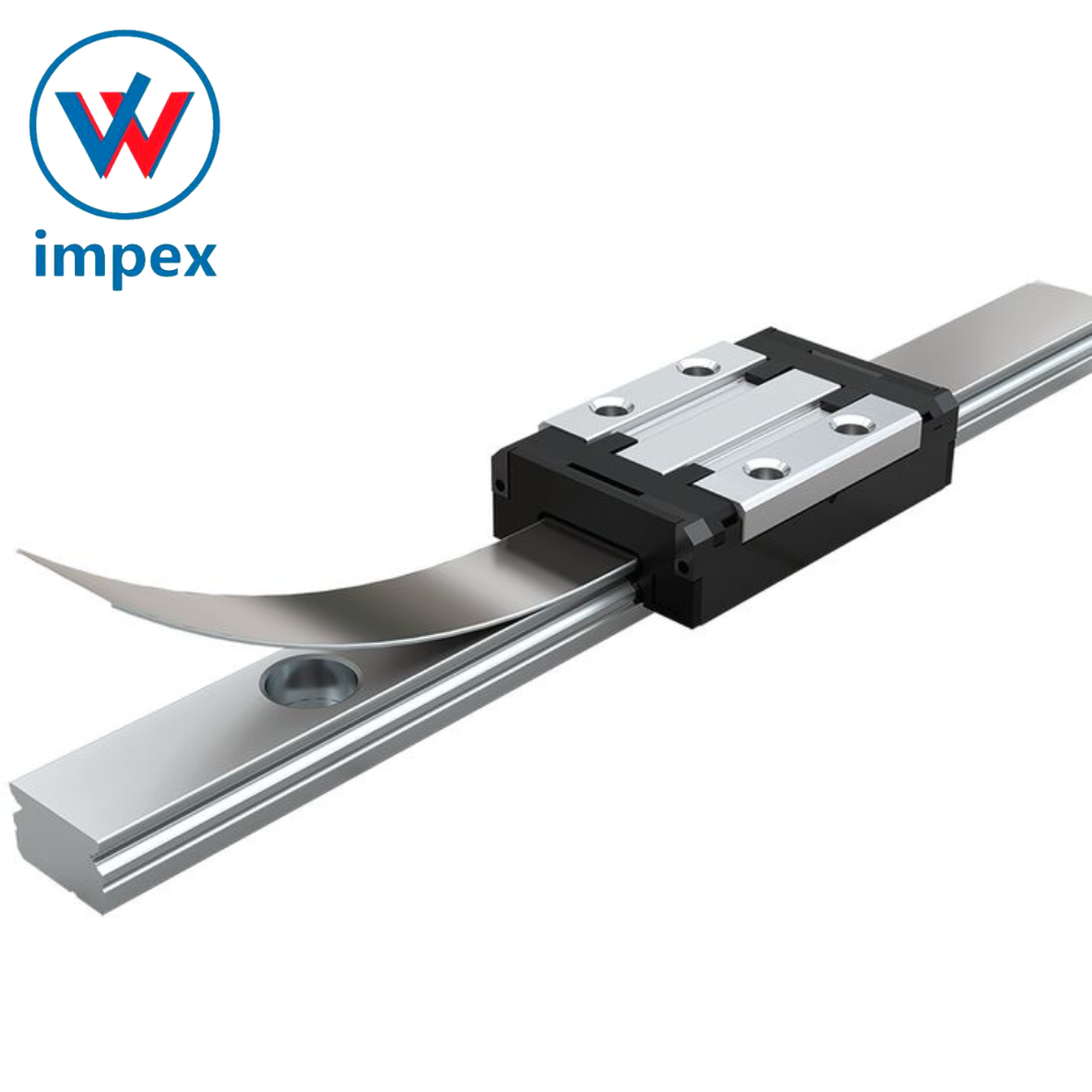 Rexroth Linear Motion Guideway - Stainless Steel, 45x60x100.5mm | Silver Color, Industrial Use, High Load Capacity, Durable Design