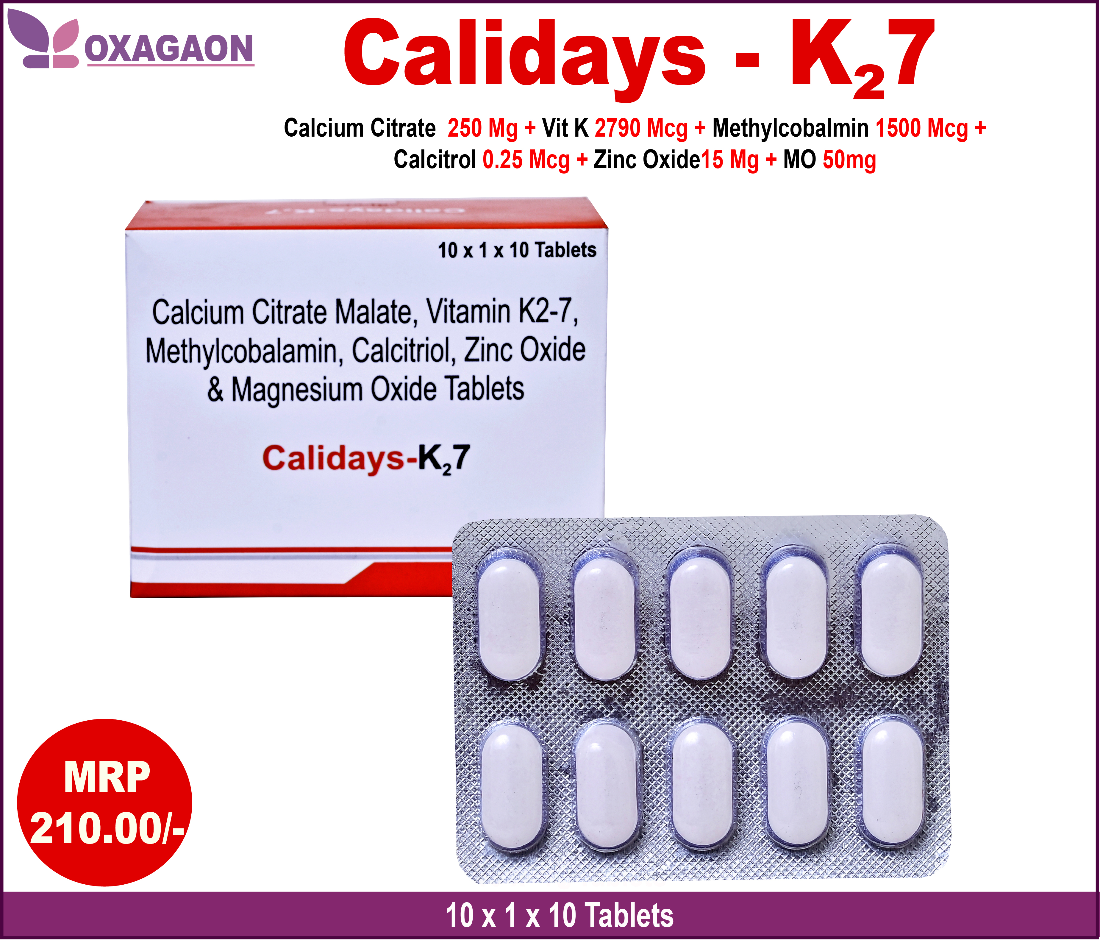 Calidays K27 General Medicines