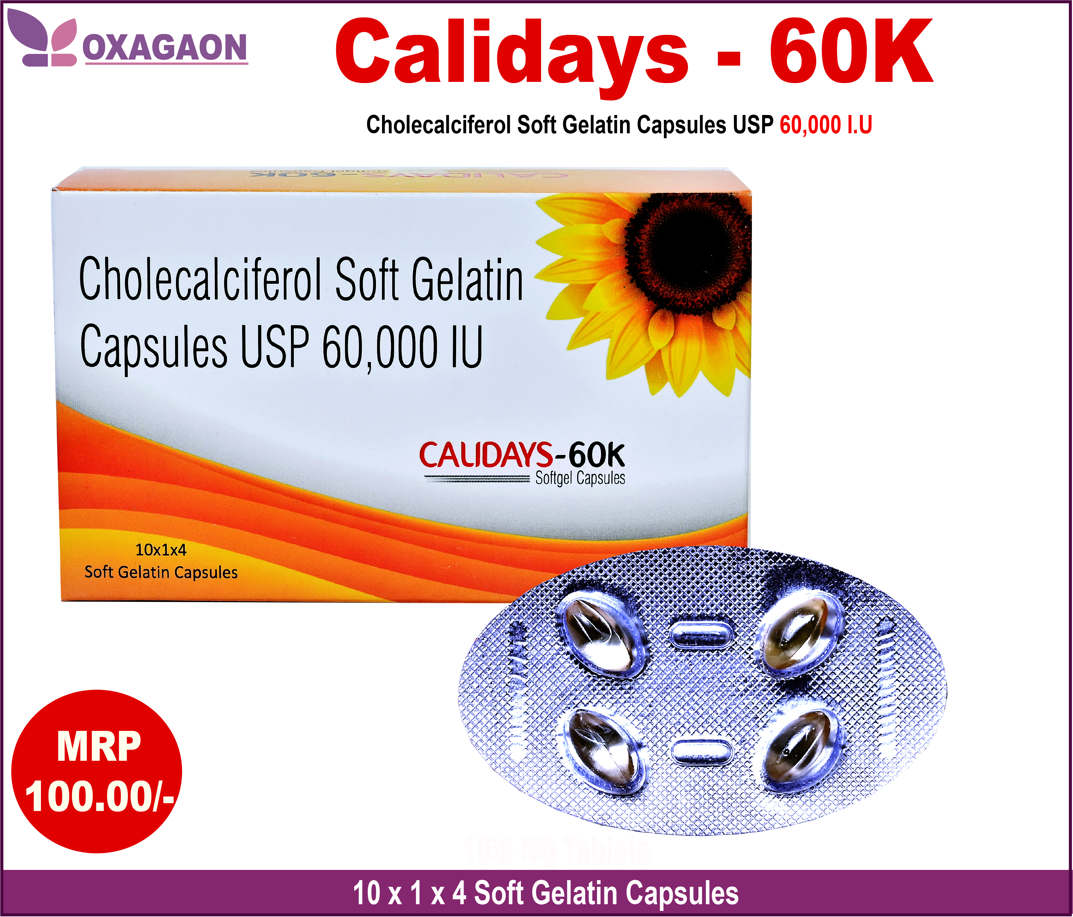 Calidays 60k General Medicines