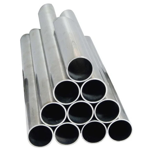 304 Stainless Steel Round Pipe - 3 Inch Diameter, 3 Millimeter Thickness | Polished Finish, Grade A, Silver Color, Ideal For Structural Applications