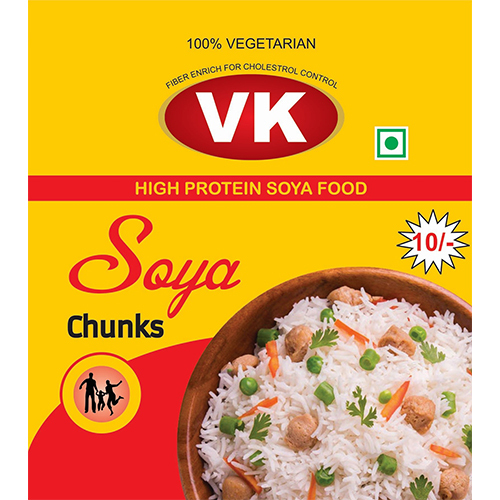 पैकेजिंग के लिए एलडीपीई सोया चंक्स प्रिंटेड लैमिनेटेड फिल्म पाउच