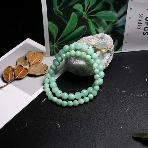 Green Aventurine Gemstone Bracelet - Round 6mm, 8mm, 10mm | Green Color, Ideal For Love, Friendship, And Gifting, 20 Grams