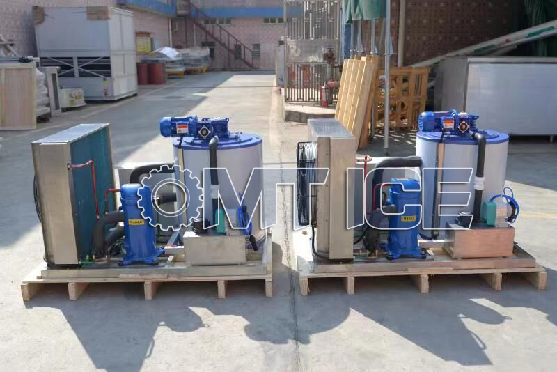 500kg Sinlge Phase Flake Ice Machine