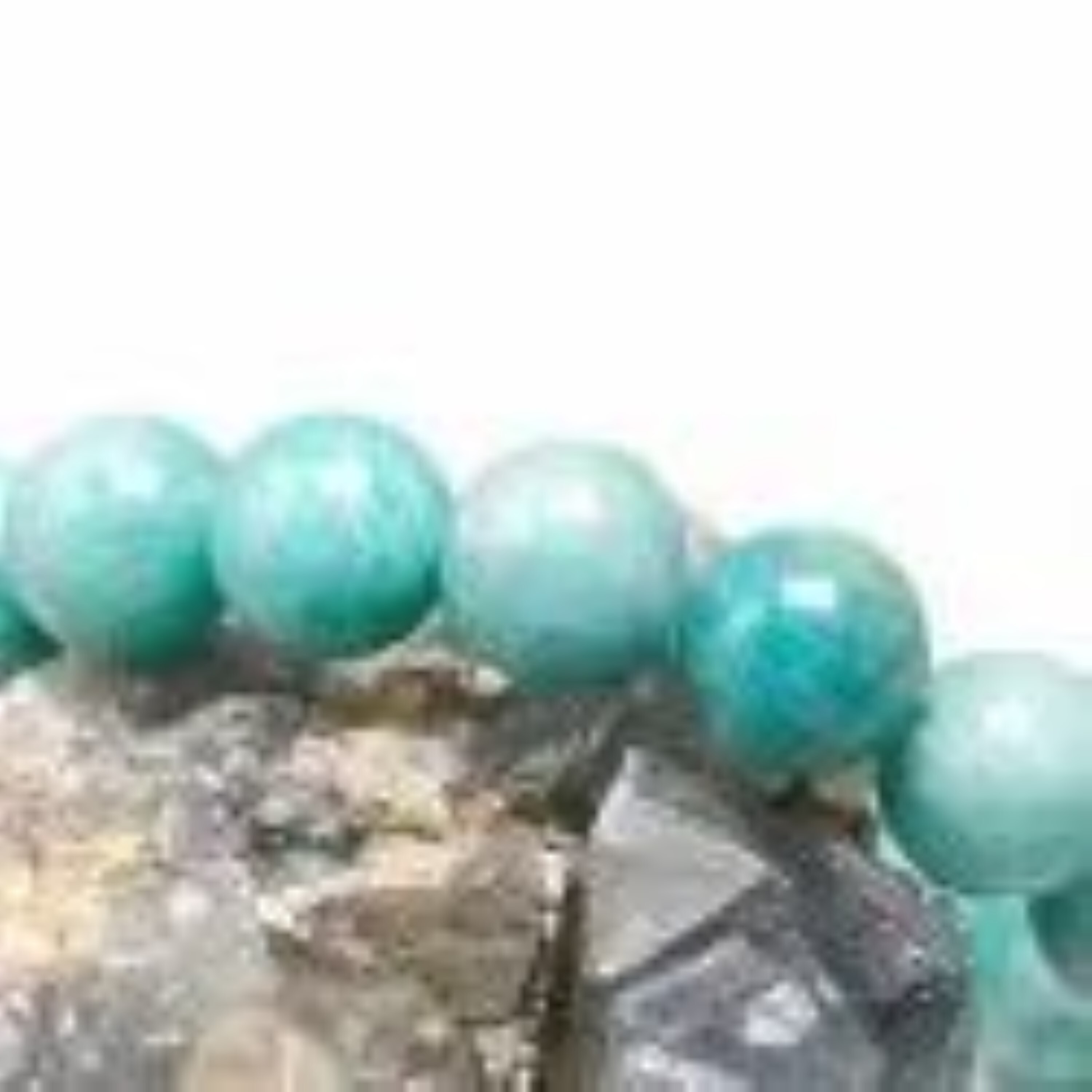 Amazonite Gemstone Bracelet - Round Shape, 6mm, 8mm, 10mm Sizes | Blue-green Color, Ideal For Love & Friendship Occasions