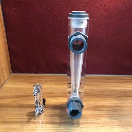 Acrylic Body Rotameter - Acrylic Construction, Ss 316 & Ptfe Wetted Parts, Transparent Design | Accurate Readings, Corrosion Resistance, Durable And Long Life