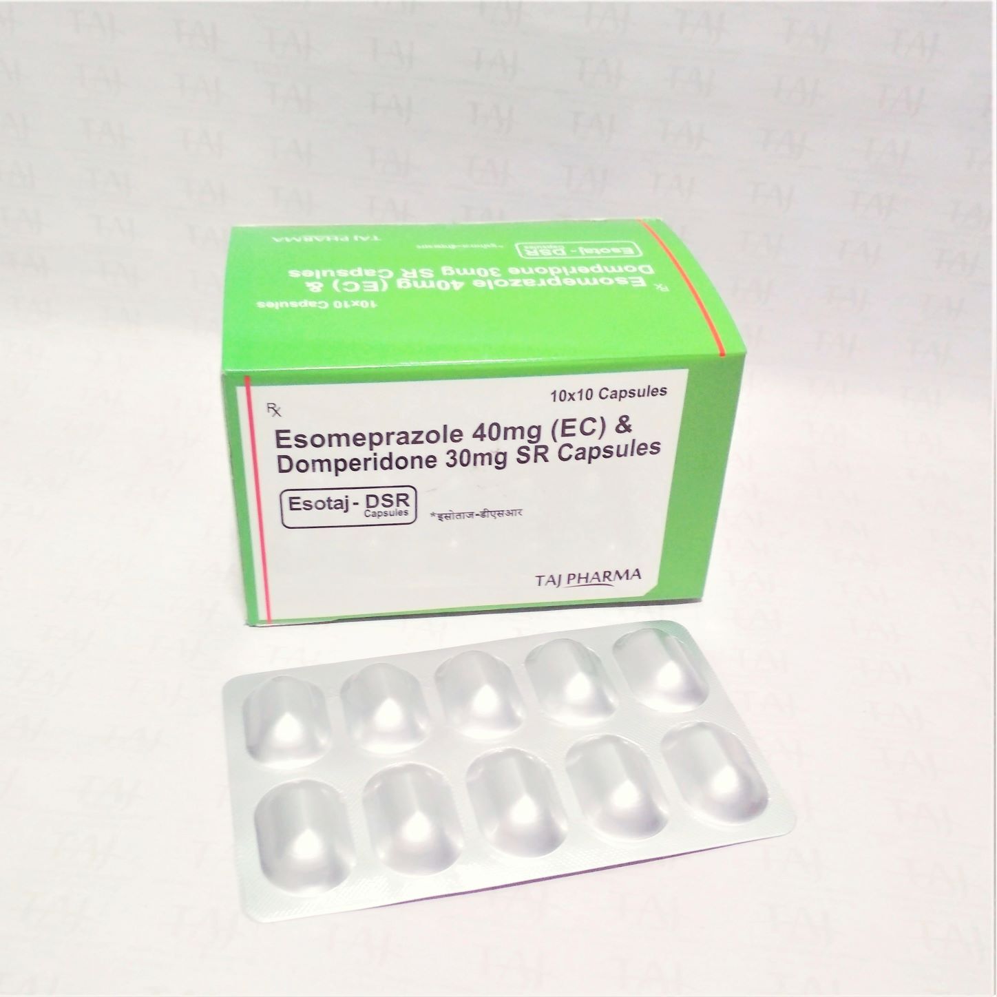 Esomeprazole Ec & Domperidone Sr Capsules - 40mg/30mg | Gastrointestinal Agents, Gelatin Capsules, 3-year Expiration, 100% Assay, Treats Gerd