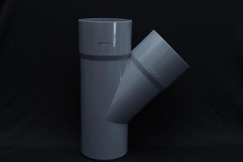 ग्रे पीवीसी सिंगल वाई