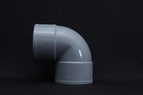 ग्रे पीवीसी एल्बो 4 इंच