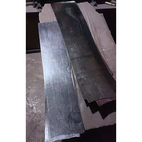 Ms Sheet Patta - Mild Steel, Customized Shape, Black Color, Polished Surface Treatment | Industrial Application, First Class Quality