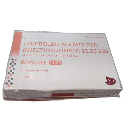 Bdsure 11.25 Mg Leuprolide Acetate Injection - Liquid Form, Cancer Treatment, Suitable for All, Store in Cool & Dry Place