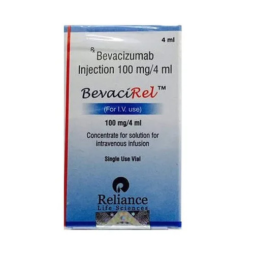 Bevacizumab Injection - 400 Mg Liquid Formulation | Anti-Cancer Solution, Suitable For All, Store In Cool & Dry Place