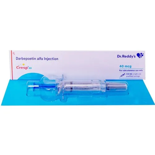 Darbepoetin Alfa Injection - 40 Mcg in Liquid Form | Treats Anemia, Ideal for All, Store in Cool & Dry Place
