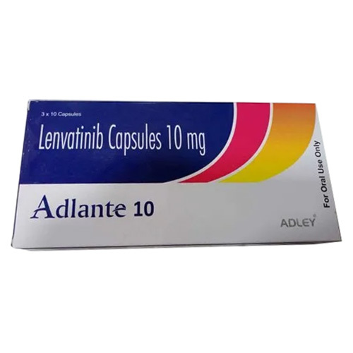 Adlanta - 10mg Lenvatinib Capsules | Advanced Cancer Treatment, Prescription Use, Cool & Dry Storage