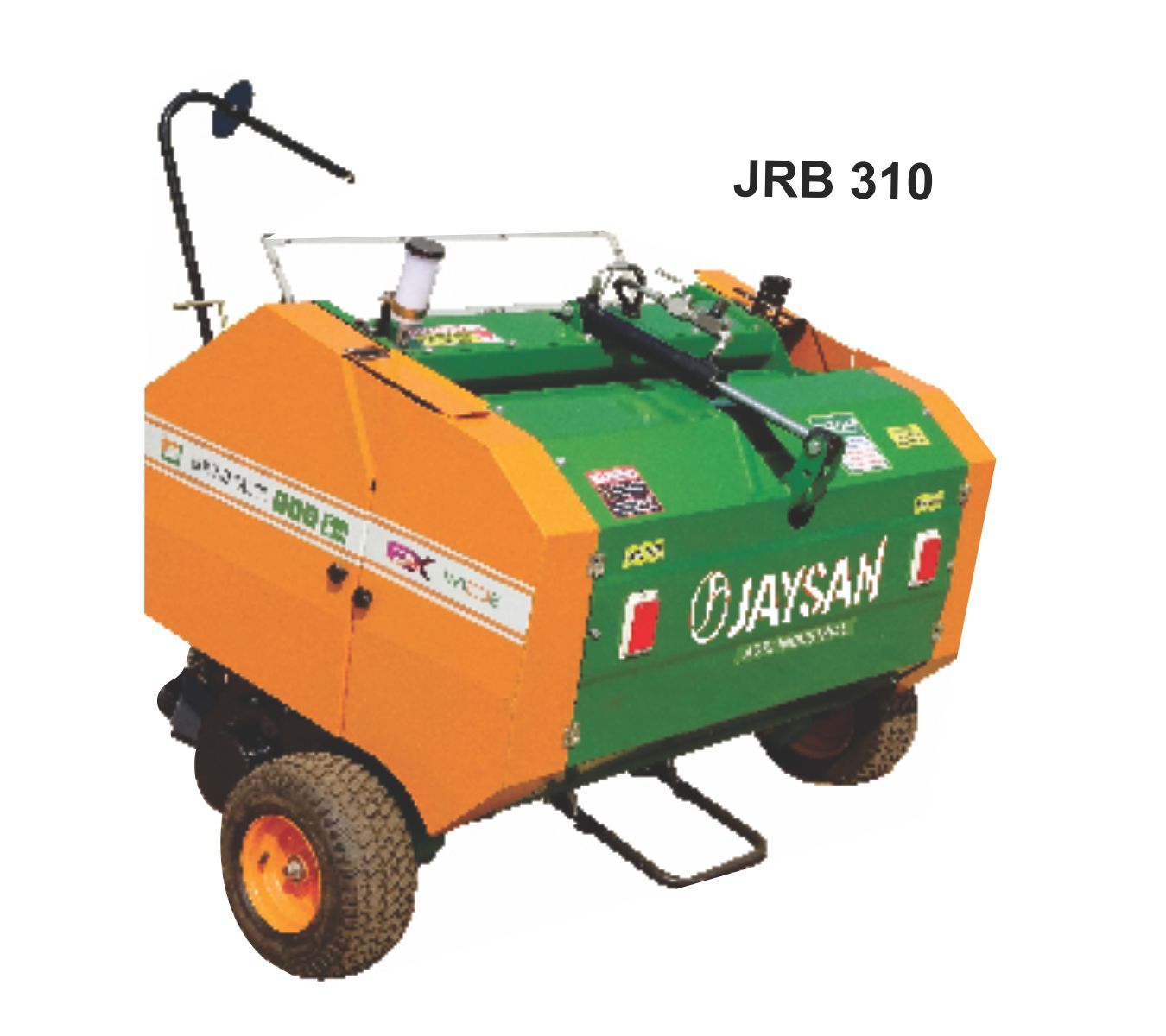 Round Straw Baler - Capacity: 60-80 T/hr