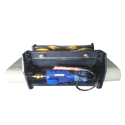 1 Ton Low Head Wire Rope Hoist - Color: Silver
