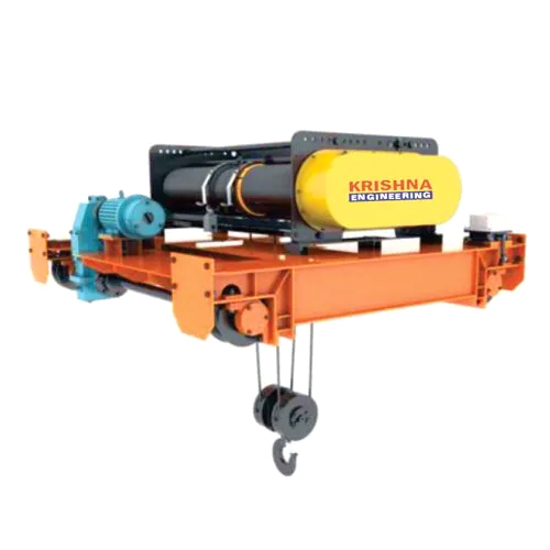 Black Crab Type Wire Rope Hoist