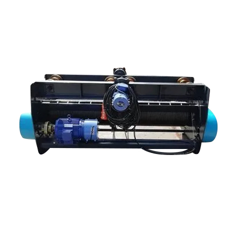 Blue Three Phase Trolley Wire Rope Hoist