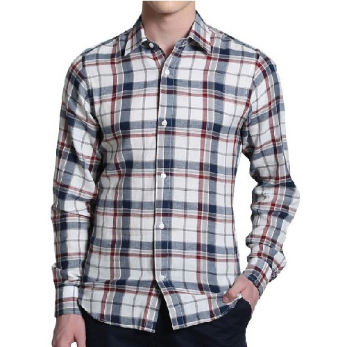 Yarn Dyed Shirting Fabric - Cotton Material, Plain Texture | Washable And Durable Lifestyle Fabric