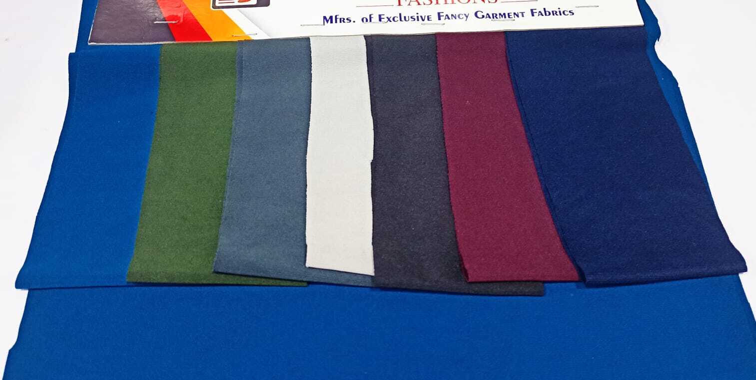 Micro Silky Lycra - 4 Way Stretchable 230 Gsm Fabric, 60 Inch Width, Multi Color, Ideal For T-shirts, Jackets, And Ladies Garments