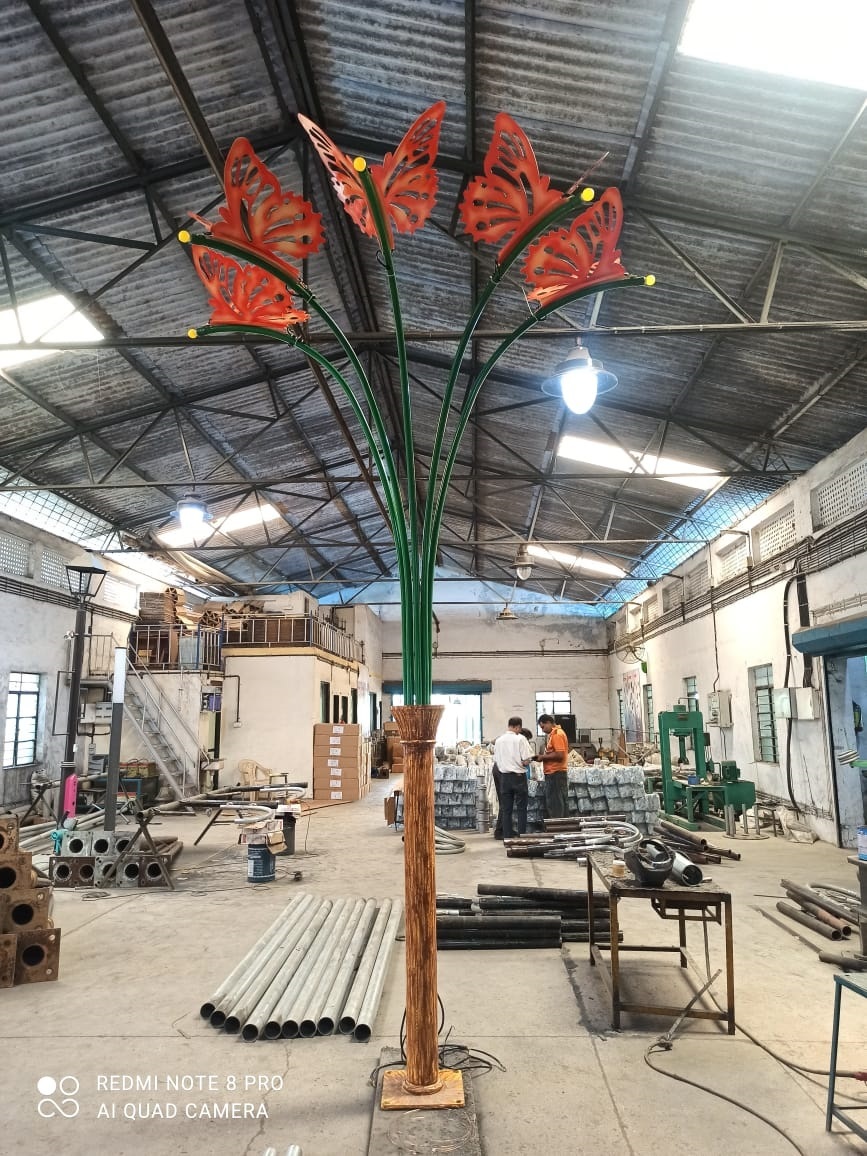Butterfly Multi Light Pole Length: 3/4/5/6 Meter (M)